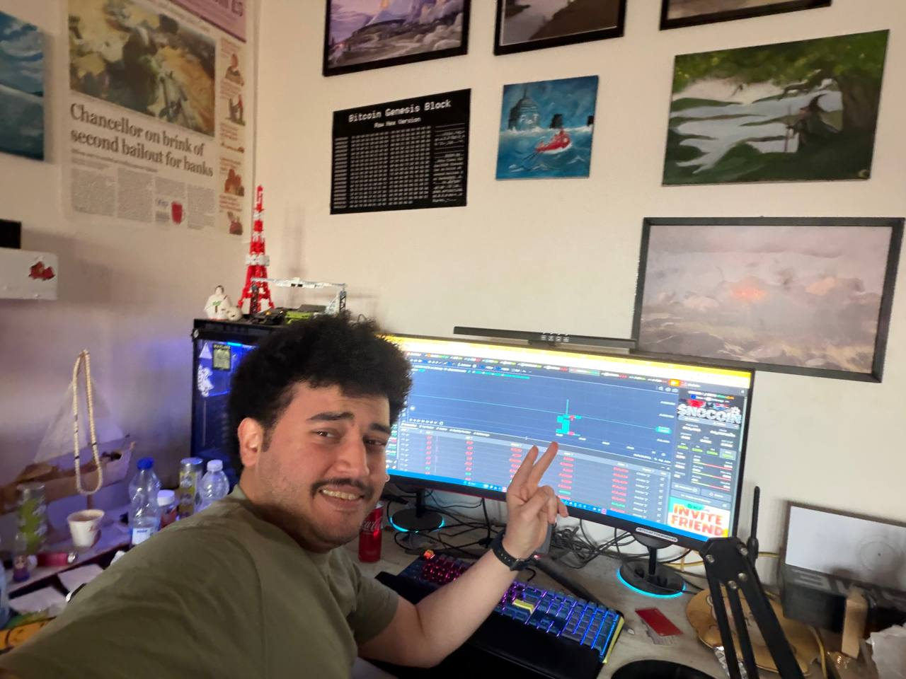 The trading cave